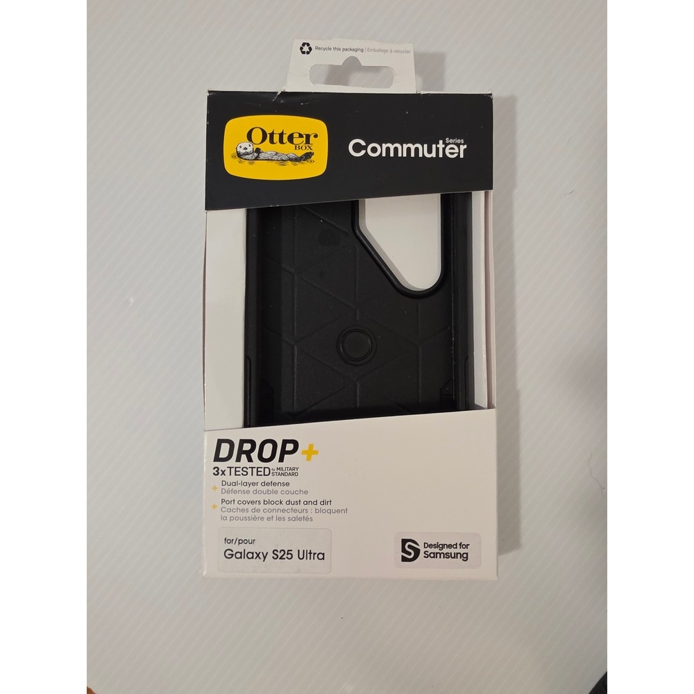 OtterBox Phone Case Samsung Galaxy S25 Ultra Black Good Commuter Series